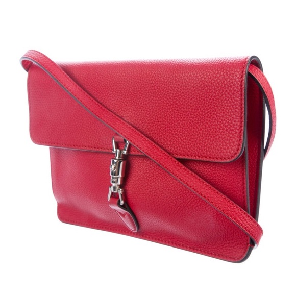 Gucci Jackie Soft Convertible Mini Bag Red - Picture 12 of 14